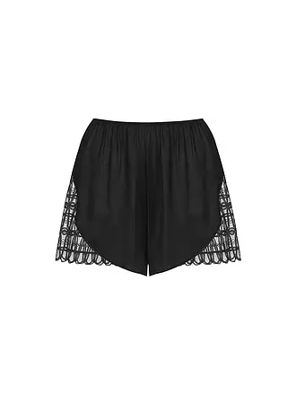 MEY | Pyjamashorts TEMPTATION red carpet | schwarz